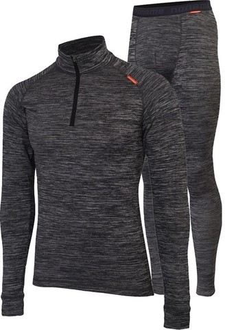 Комплект термобелья Noname Alaska Grey Melange для холодной погоды