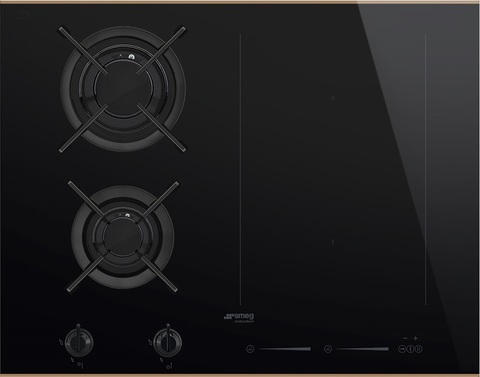 Комбинированная варочная панель Smeg PM6621WLDR