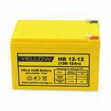 Аккумулятор YELLOW HR 12-12 ( 12V 12Ah / 12В 12Ач ) - фотография Аккумулятор YELLOW HR 12-12 ( 12V 12Ah / 12В 12Ач ) - фотография