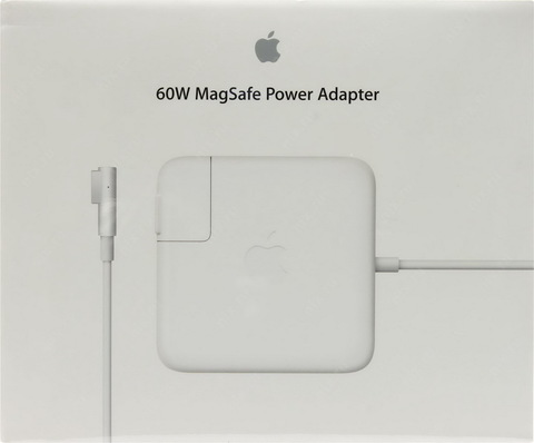 Оригинальный Адаптер питания Apple MagSafe 60 Вт (для MacBook и 13-дюймового MacBook Pro) / MC461LL