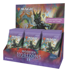 Дисплей Set Booster'ов выпуска «Modern Horizons 2» (на английском) Дисплей Set Booster'ов выпуска «Modern Horizons 2» (на английском)