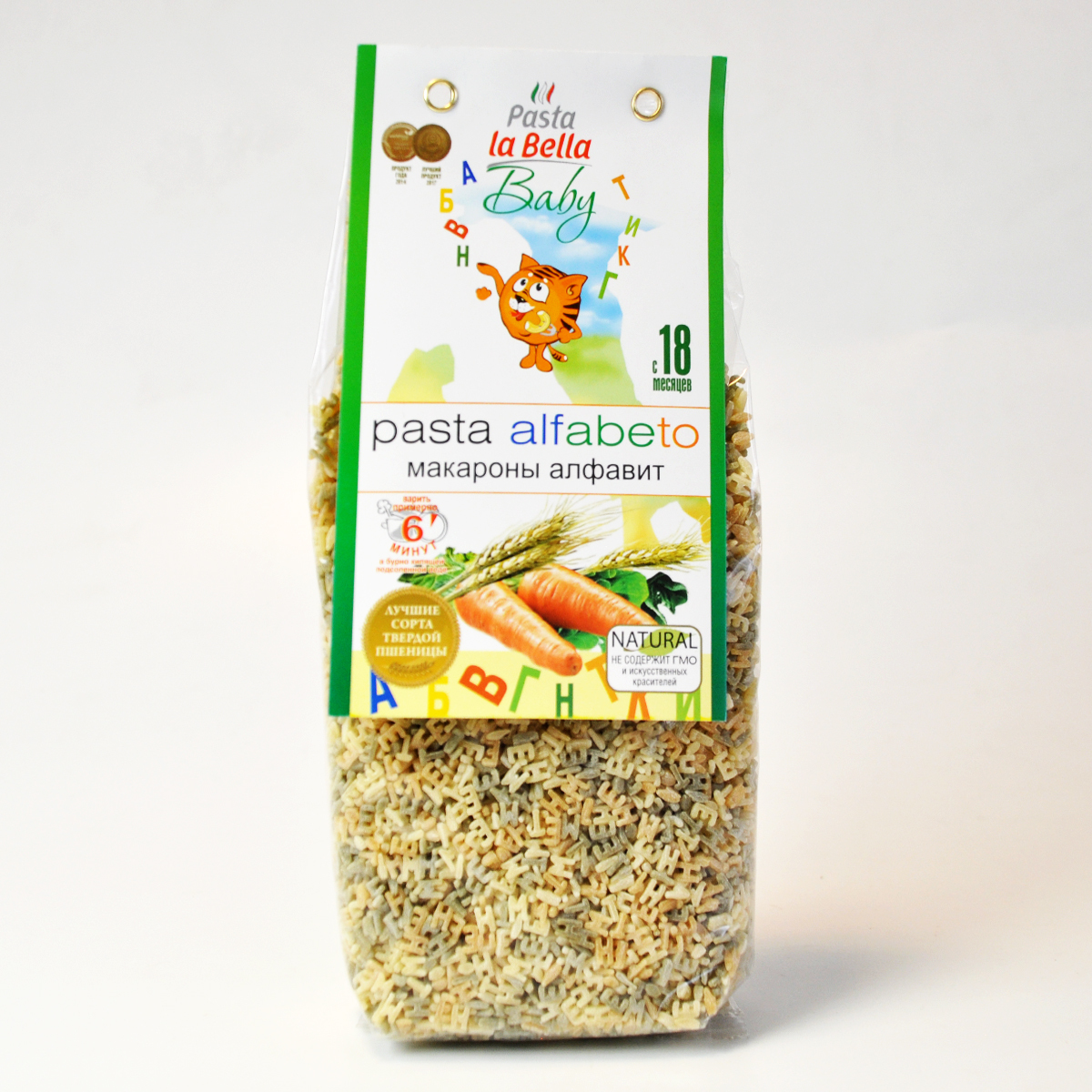 Макароны АЛФАВИТ Pasta la Bella BABY 400 г