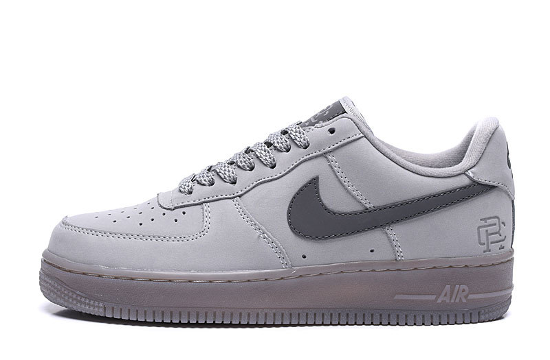 air force 1 in grey