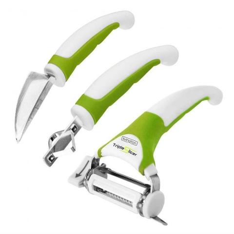Набор для нарезки овощей Triple Sliser + 2 ножа