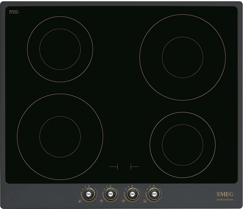Индукционная варочная панель Smeg SI764AOM
