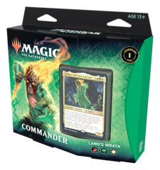 Колода для Commander «Land's Wrath» выпуска «Zendikar Rising» (на английском) Колода для Commander «Land's Wrath» выпуска «Zendikar Rising» (на английском)