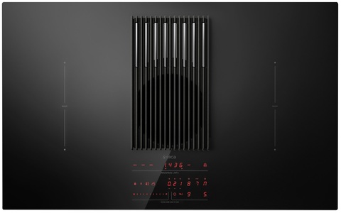 Индукционная варочная панель со встроенной вытяжкой Elica NikolaTesla LIBRA BL/A/83