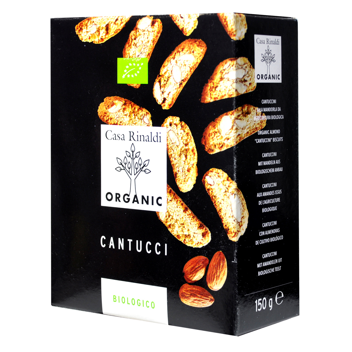 Печенье Casa Rinaldi Кантучини с миндалём BIO 150 г