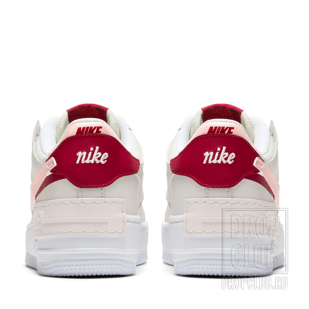 nike air force 1 red shadow