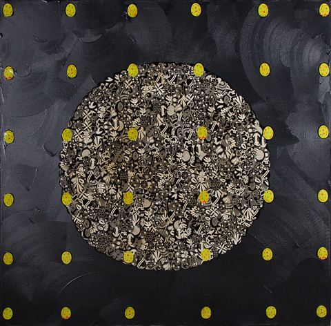 Net against black background-2 Net against black background-2