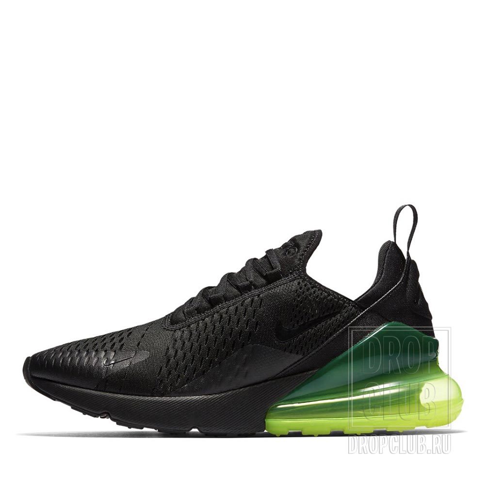 Кроссовки Nike Air Max 270 Black Green 