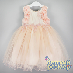 Платье (кружево, сетка, цветы)
