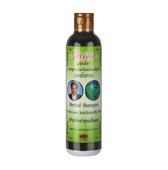 Jinda herbal shampoo травяной шампунь от выпадения волос джинда jinda thumbnail
