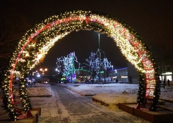 Новогодние Световые Арки Новогодние Световые Арки