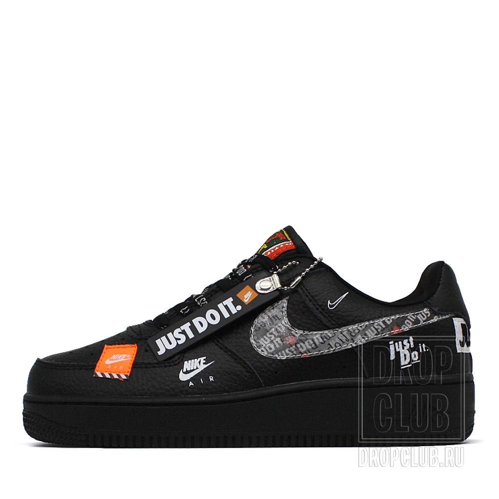 Nike Air Force 1 Just Do It Pack Black 