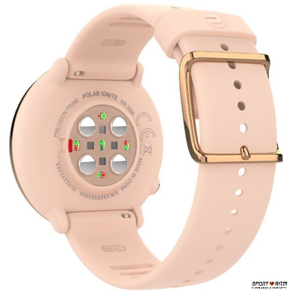 polar ignite rose gold