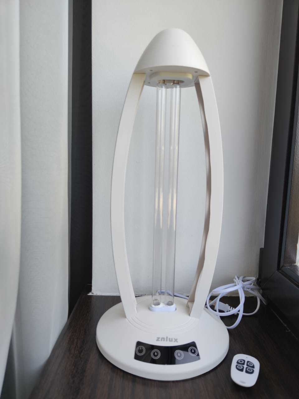 Кварцевая бактерицидная лампа на подставке безозоновая, 38 Вт - купить в  Алматы по выгодной цене | DezMarket.kz