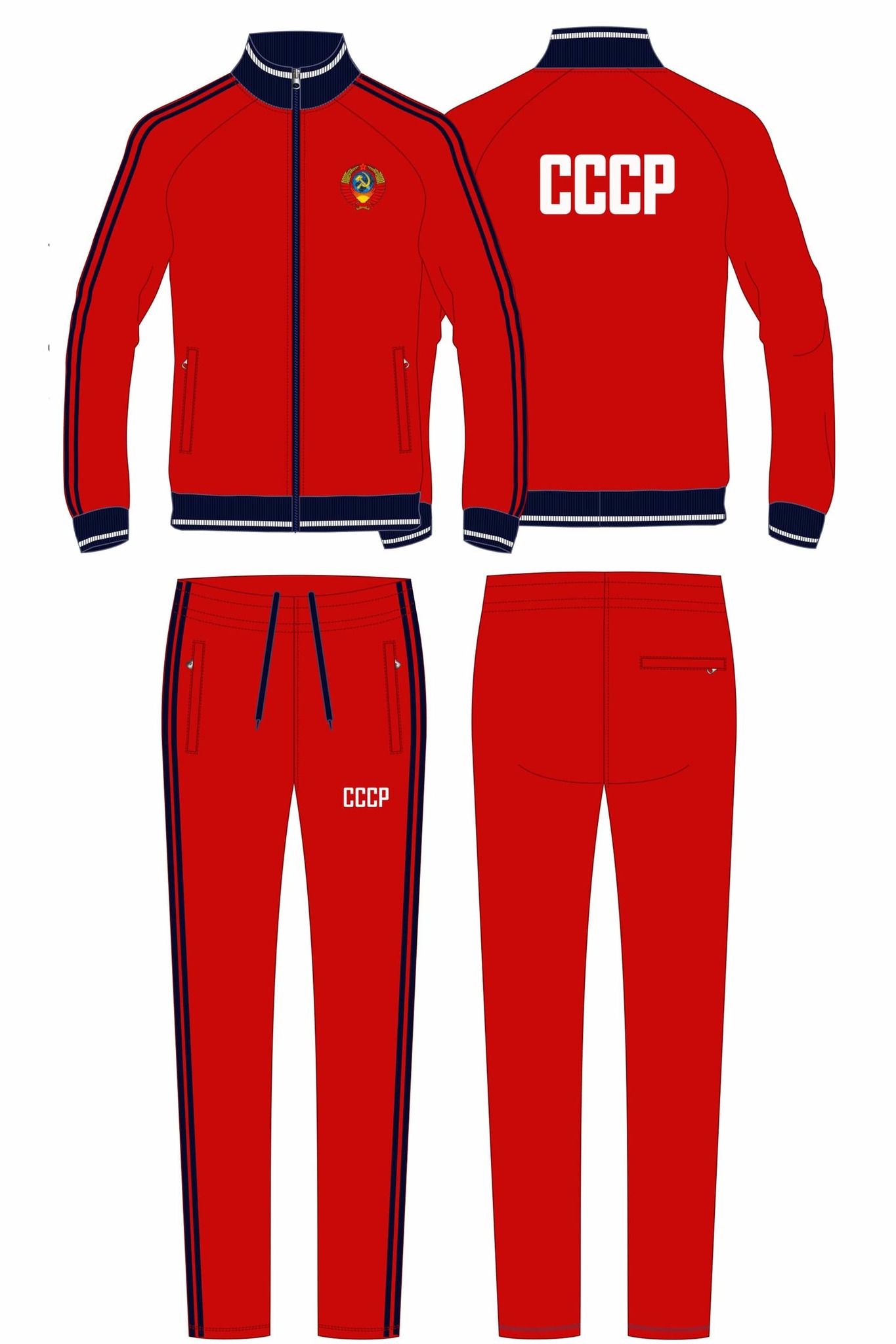 Спортивные костюмы мужские сборной СССР