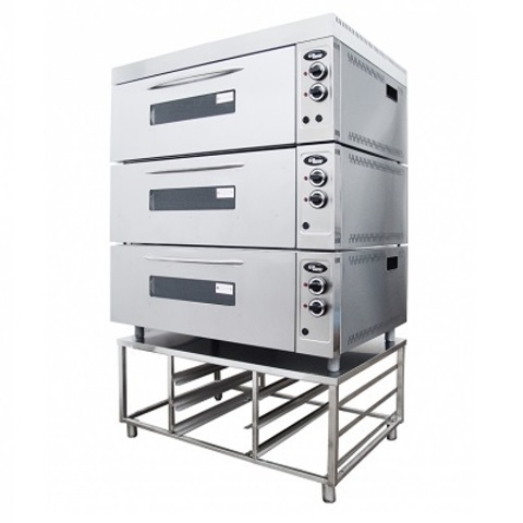 Шкаф жарочно-пекарский GRILL MASTER Шжэ/3 (цельный, кр. металл) (печь хлебопекарная)