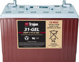 Тяговый аккумулятор Trojan 31-GEL ( 12V 102Ah / 12В 102Ач ) - фотография Тяговый аккумулятор Trojan 31-GEL ( 12V 102Ah / 12В 102Ач ) - фотография