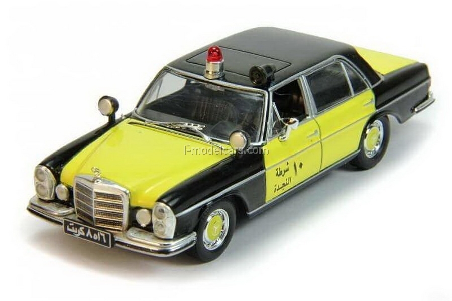 MODEL CARS MercedesBenz W108 Kuwait Police 143 DeAgostini World's