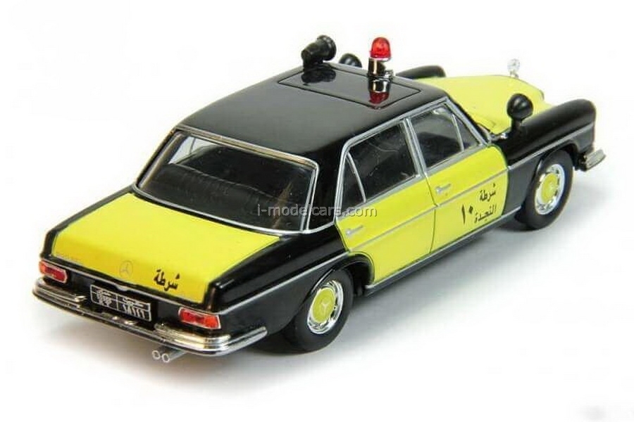 MODEL CARS MercedesBenz W108 Kuwait Police 143 DeAgostini World's