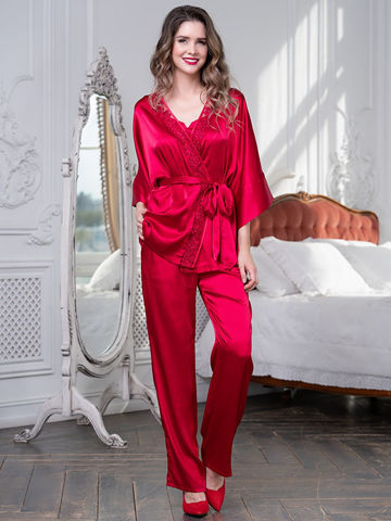 Комплект брючный 3 предмета Mia-Amore MARISIA МАРИСИЯ 8586 красный