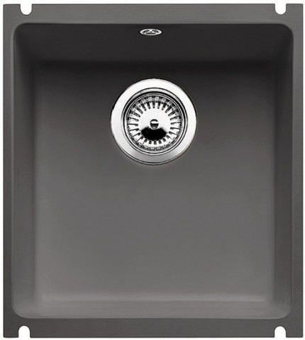 Кухонная мойка Blanco SUBLINE 375-U, отв.арм. InFino®, базальт