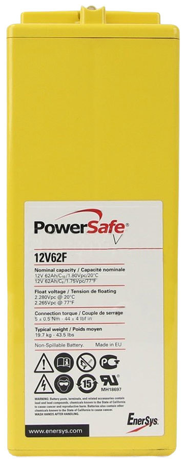 Аккумулятор enersys powersafe 12v62f