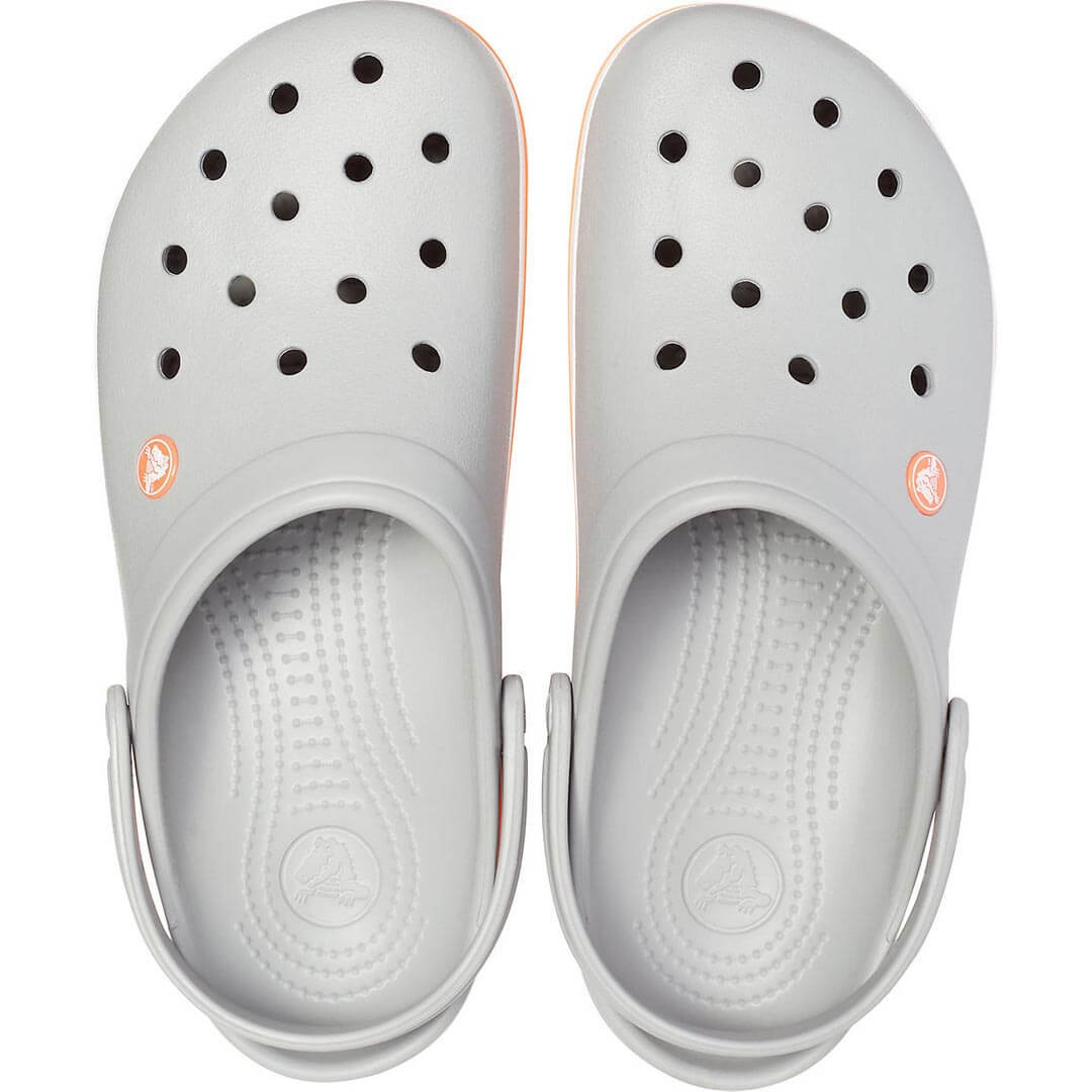 crocs light grey