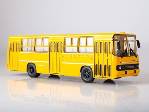USSR RUSSIAN BUS SOVA 900186 1:43 IKARUS 260 1980 YELLOWИКАРУС-260