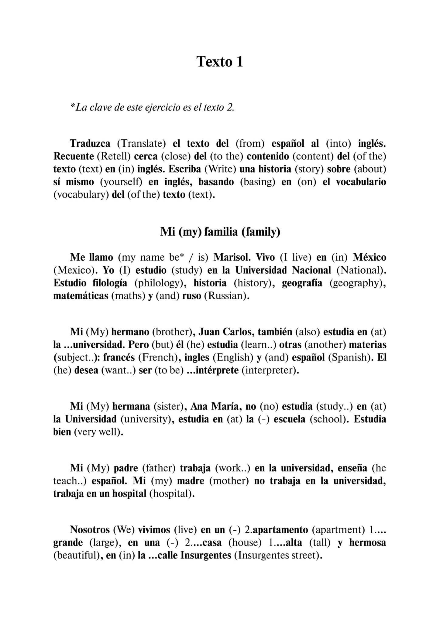 The Comparative Typology Of Spanish And English Texts Story And Anecdotes For Reading Translating And Retelling In Spanish And English Adapted By C Linguistic Rescue Method Level A1 Kupit Po Vygodnoj