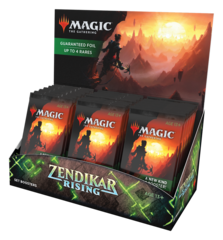 Дисплей Set Booster'ов выпуска «Zendikar Rising» (на английском) Дисплей Set Booster'ов выпуска «Zendikar Rising» (на английском)
