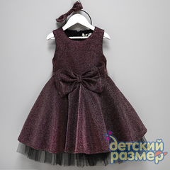 Платье (ободок, сетка)