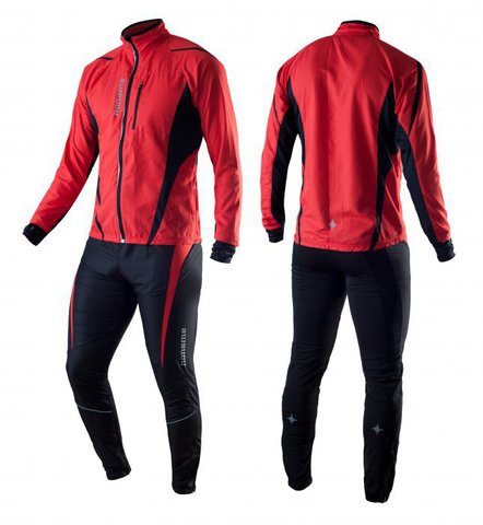 Костюм беговой Noname Robigo 14, red/black