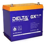 Аккумулятор DELTA GX 12-55 ( 12V 55Ah / 12В 55Ач ) - фотография Аккумулятор DELTA GX 12-55 ( 12V 55Ah / 12В 55Ач ) - фотография