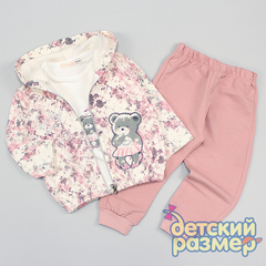 Костюм с легким начесом (3 предмета)