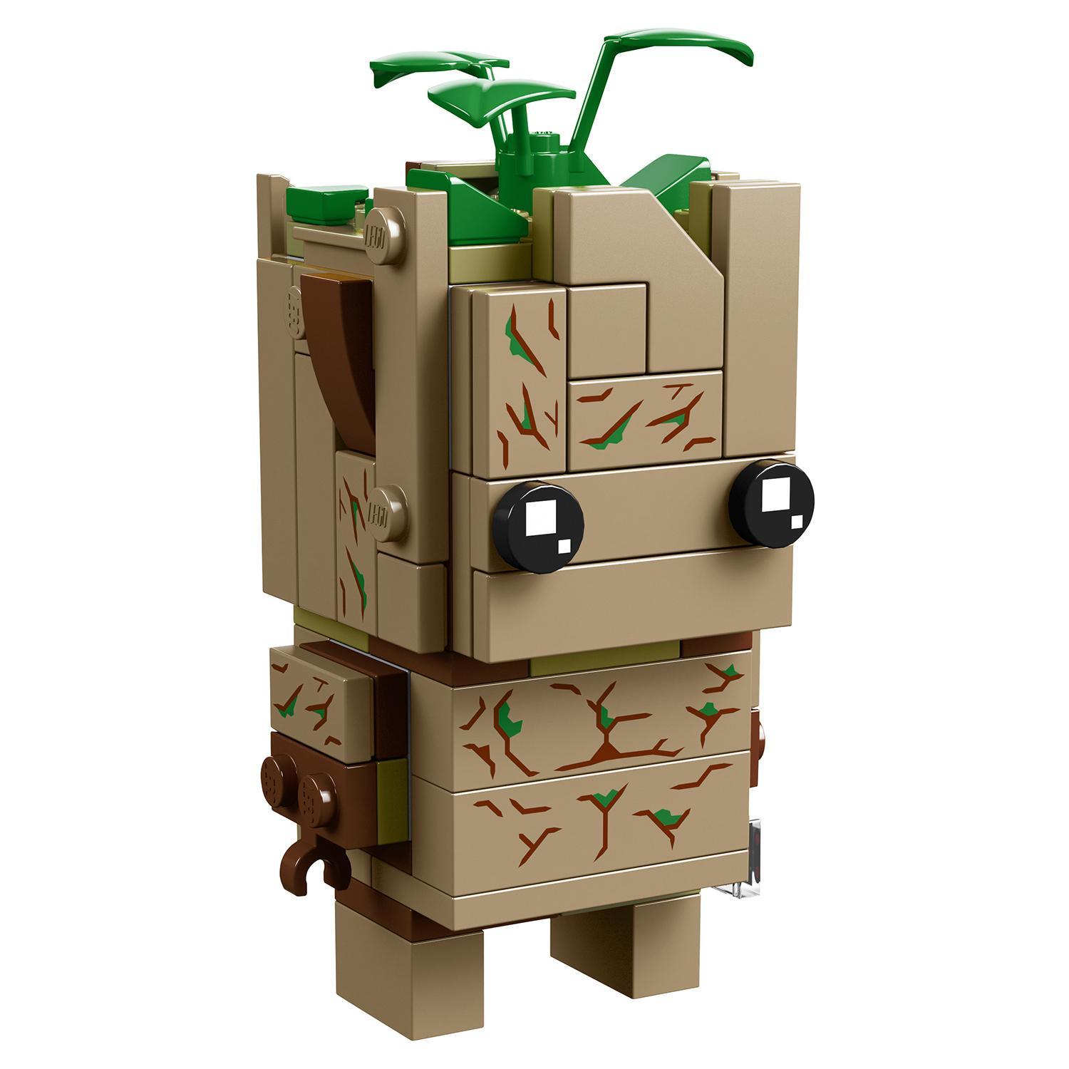 lego brickheadz 41626 groot & rocket