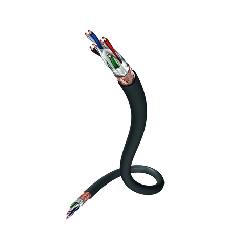 Inakustik Premium CAT6 Ethernet Cable On Spool, 100 m, SF-UTP, AWG 24, 004803000
