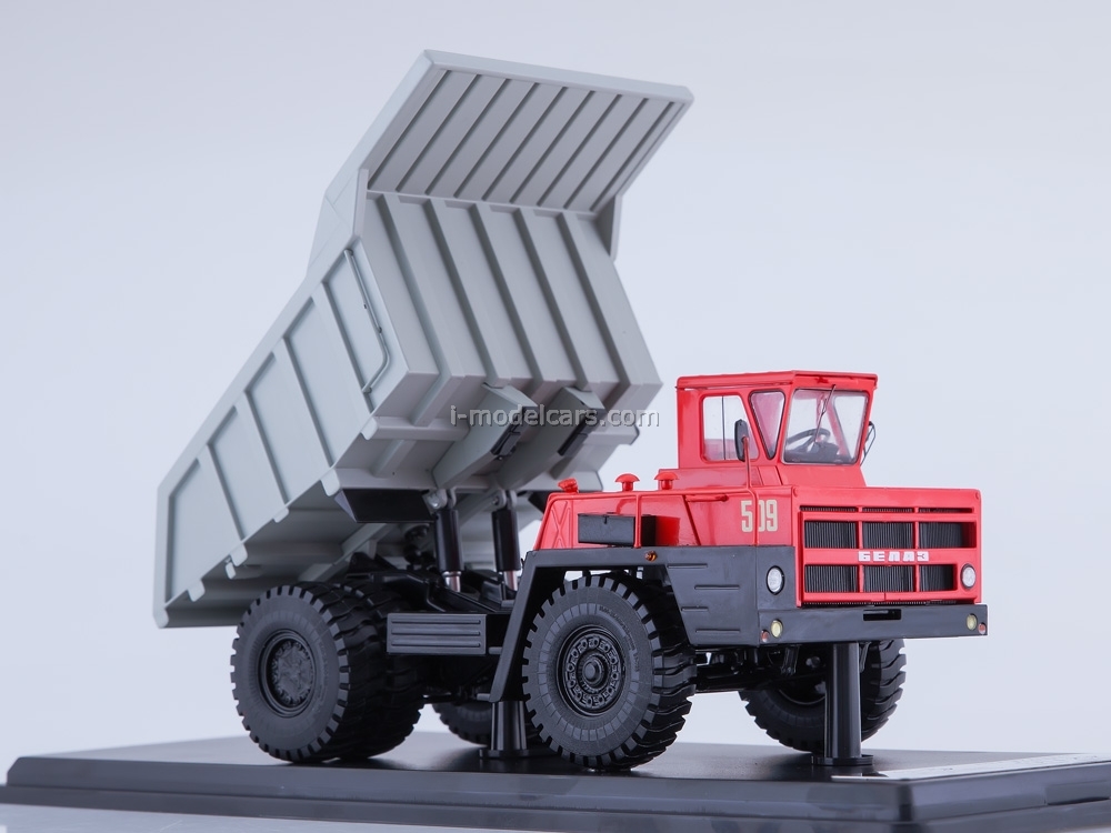 BELAZ-7522 dumper red-gray 1:43 Start Scale Models (SSM)