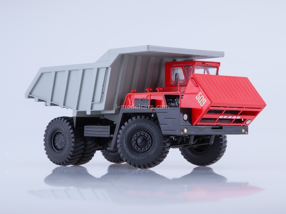 BELAZ-7522 dumper red-gray 1:43 Start Scale Models (SSM)