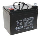 Аккумулятор General Security GS 33-12 ( GS12-33 ) ( 12V 33Ah / 12В 33Ач ) - фотография Аккумулятор General Security GS 33-12 ( GS12-33 ) ( 12V 33Ah / 12В 33Ач ) - фотография
