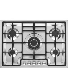 Газовая варочная панель Smeg PGF75-4 Газовая варочная панель Smeg PGF75-4