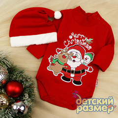 Боди с легким начесом