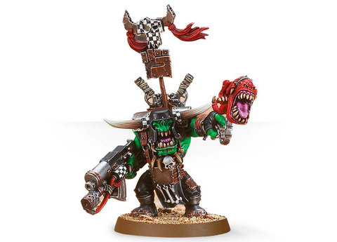 Ork Warboss with Attack Squig | Warhammer 40000 - Купить