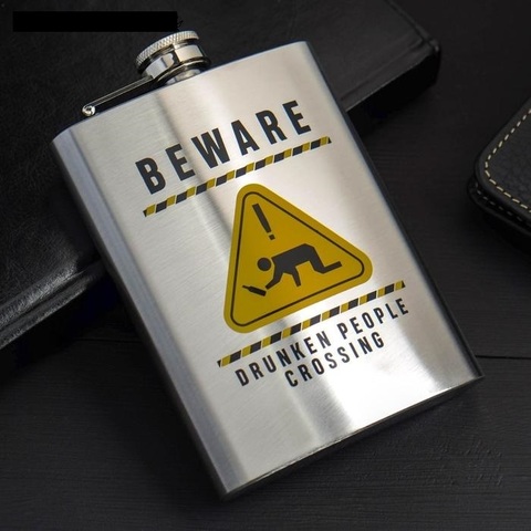 Фляжка «Beware», 240 мл