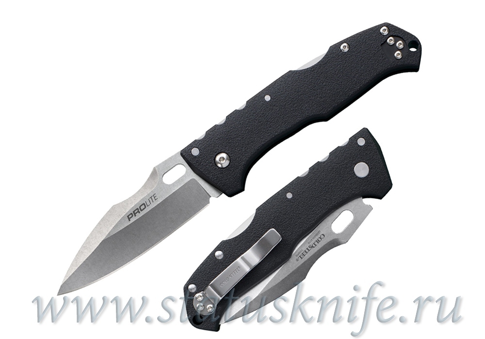 Нож Cold Steel Pro Lite Drop Point Black GRN Handles