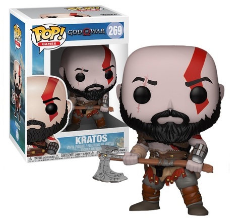 фигурка Funko POP Кратос: купить игрушку Фанко Поп из игры Бог войны в ...