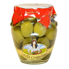 Оливки гигантские без косточки амфора Bella Contadina 290 г