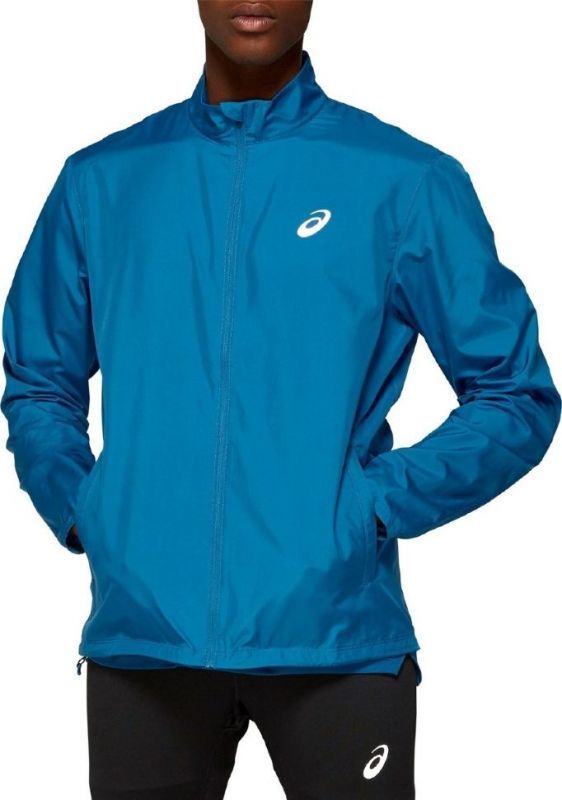 silver jacket asics